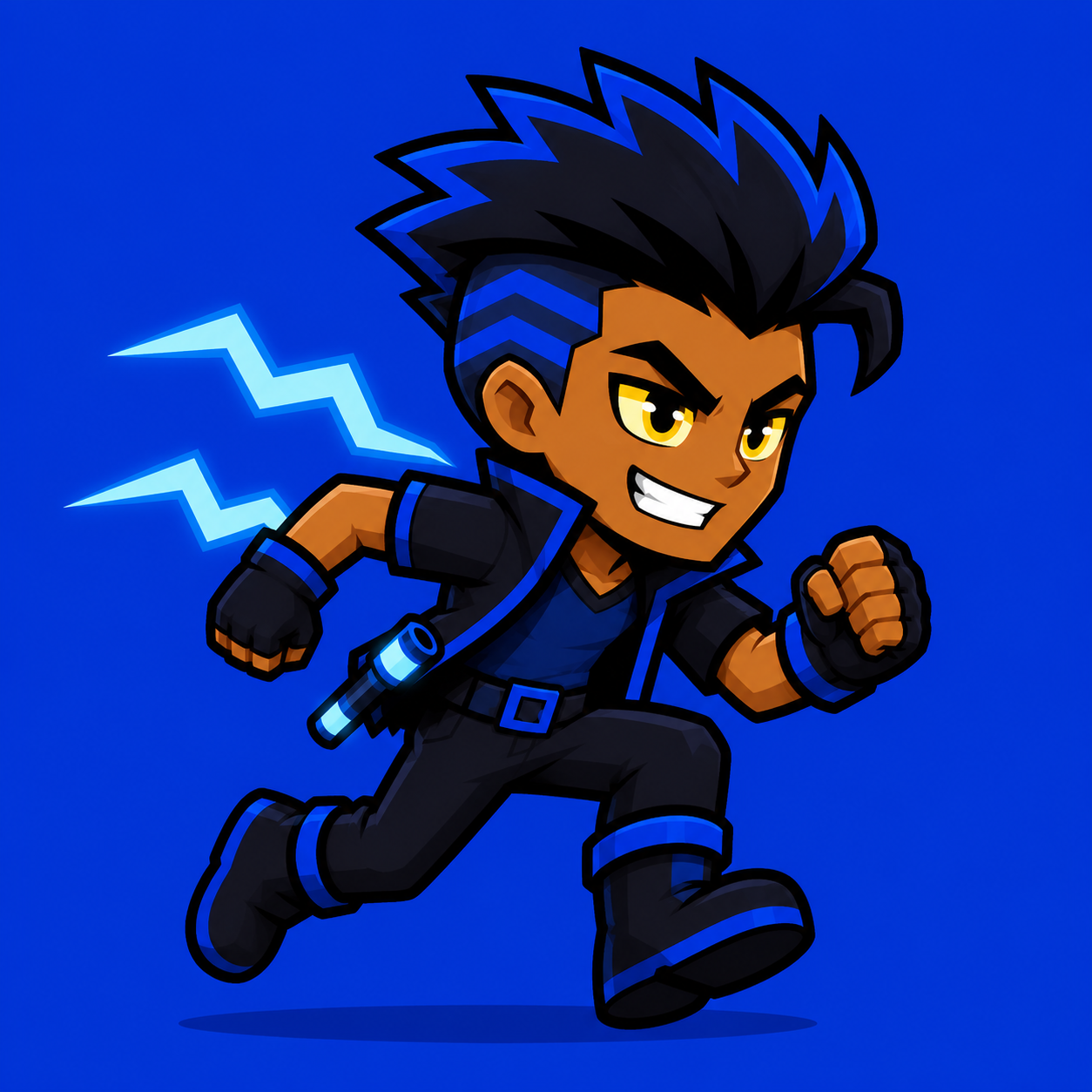 Blitz runner portrait